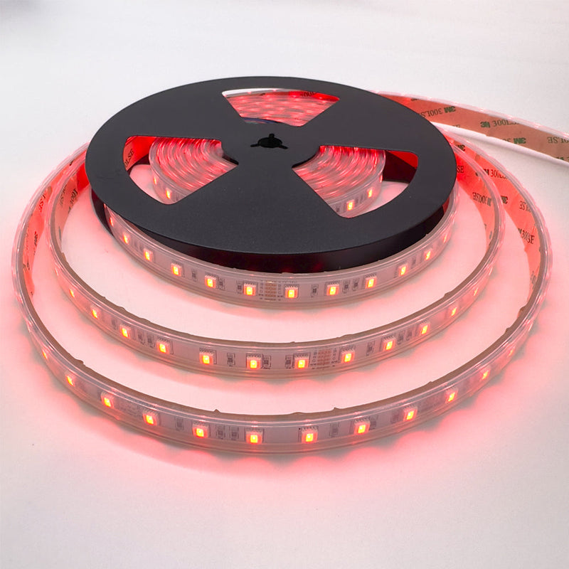 RGB & CCT LED Strip, 20 W/m IP65 24V RGB + CCT 60 LEDs/m 5 Metre