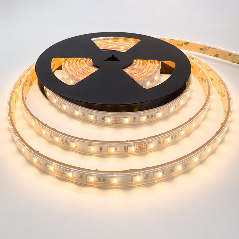 RGB & CCT LED Strip, 20 W/m IP65 24V RGB + CCT 60 LEDs/m 10 Metre