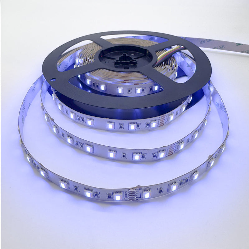 RGB & CCT LED Strip, 20 W/m IP20 24V RGB + CCT 60 LEDs/m 10 Metre