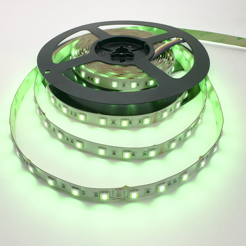RGB & CCT LED Strip, 20 W/m IP20 24V RGB + CCT 60 LEDs/m 10 Metre