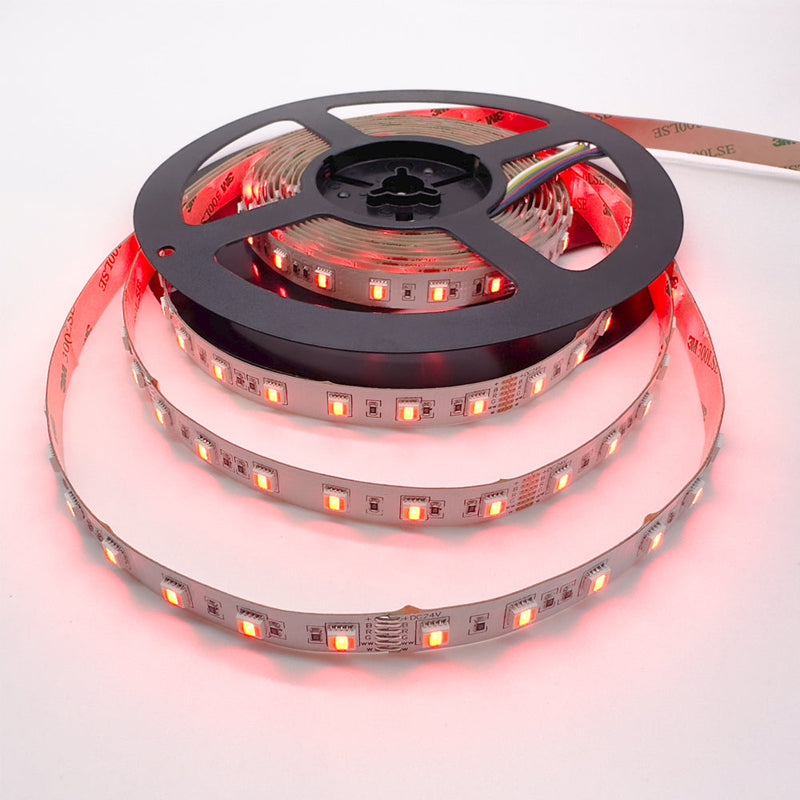 RGB & CCT LED Strip, 20 W/m IP20 24V RGB + CCT 60 LEDs/m 10 Metre