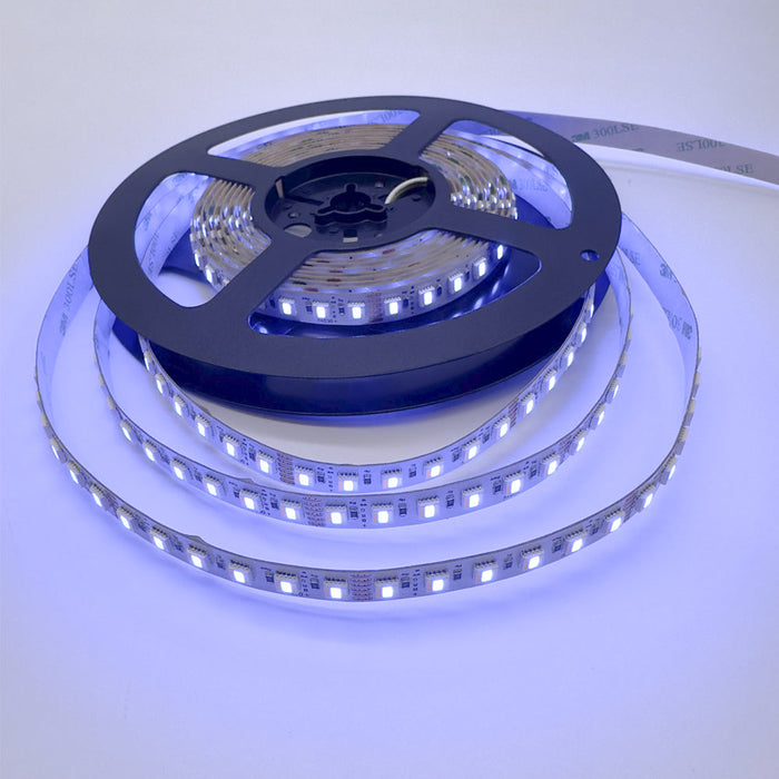 RGB & CCT LED Strip, 30 W/m IP20 24V RGB + CCT 96 LEDs/m 10 Metre