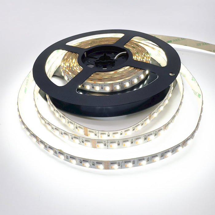 RGB & CCT LED Strip, 30 W/m IP20 24V RGB + CCT 96 LEDs/m 10 Metre