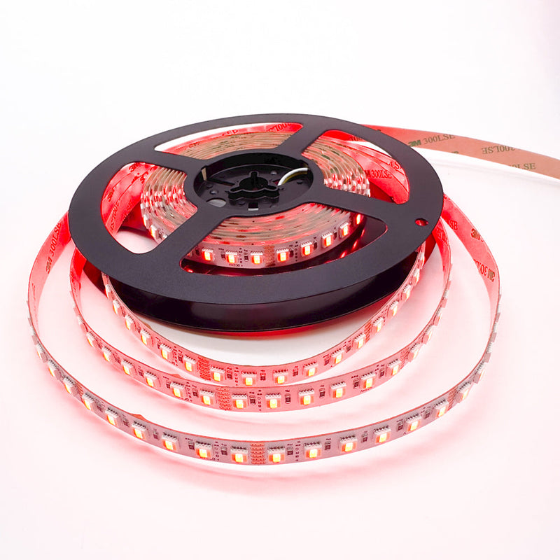 RGB & CCT LED Strip, 30 W/m IP20 24V RGB + CCT 96 LEDs/m 5 Metre