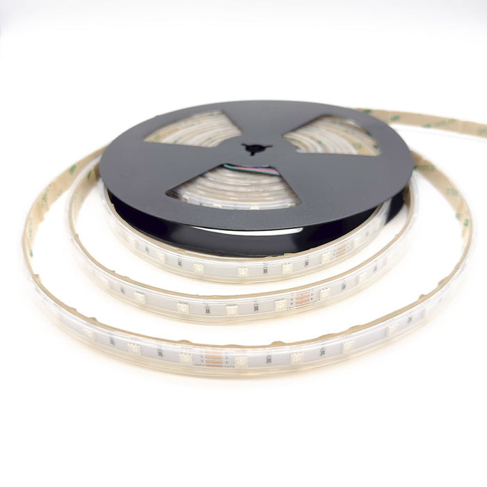 RGB LED Strip, 9 W/m IP65 24V 48 LEDs/m 5 Metre