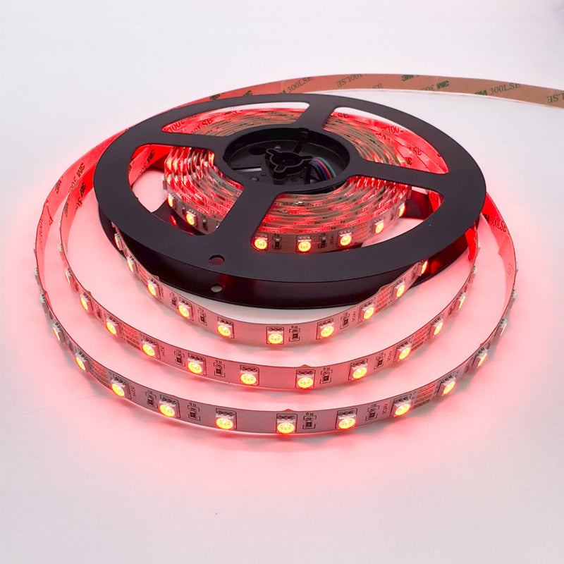 RGB LED Strip, 12 W/m IP20 24V RGB 60 LEDs/m 5 Metre