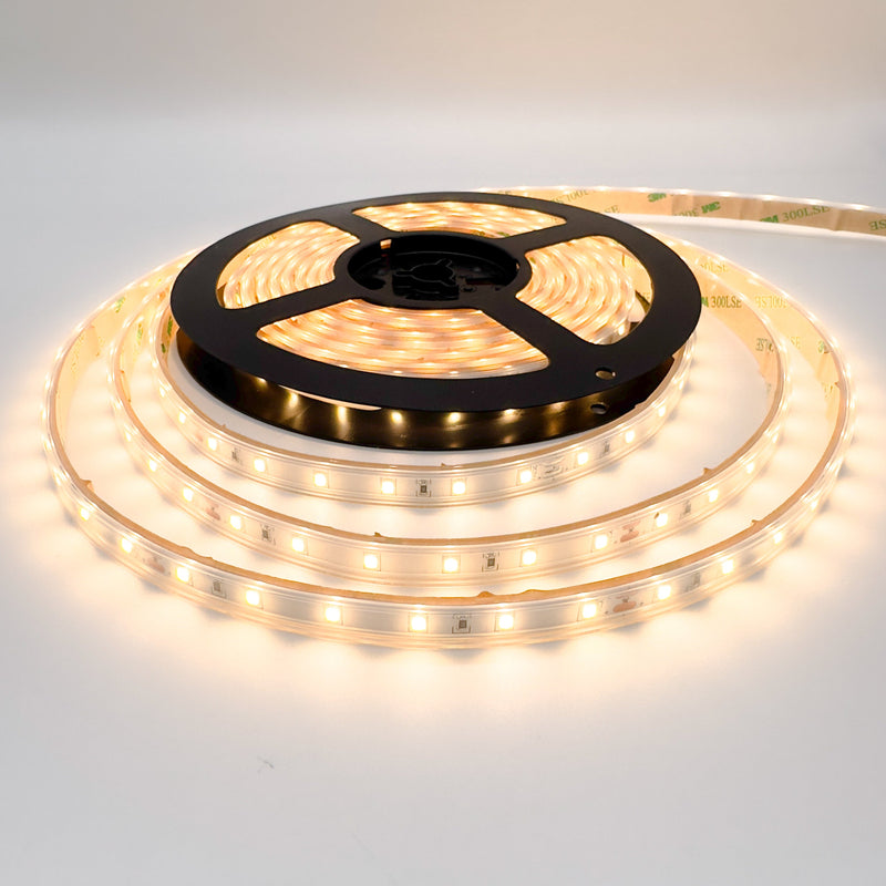 Single Colour LED Strip 5 W/m IP65 24V 3000K 60 LEDs/m CRI>92 5 Metre