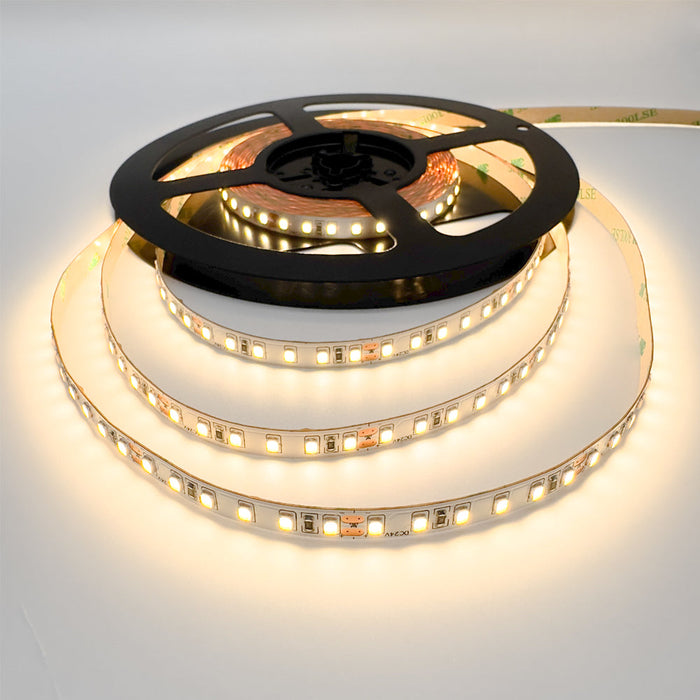 Single Colour LED Strip 10 W/m IP20 24V 3000K 120 LEDs/m CRI>92 10 Metre