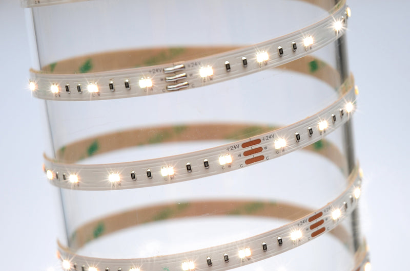 2216 24V 140LED 9.6W/m IP20 2700K CRI90 8MM PCB.