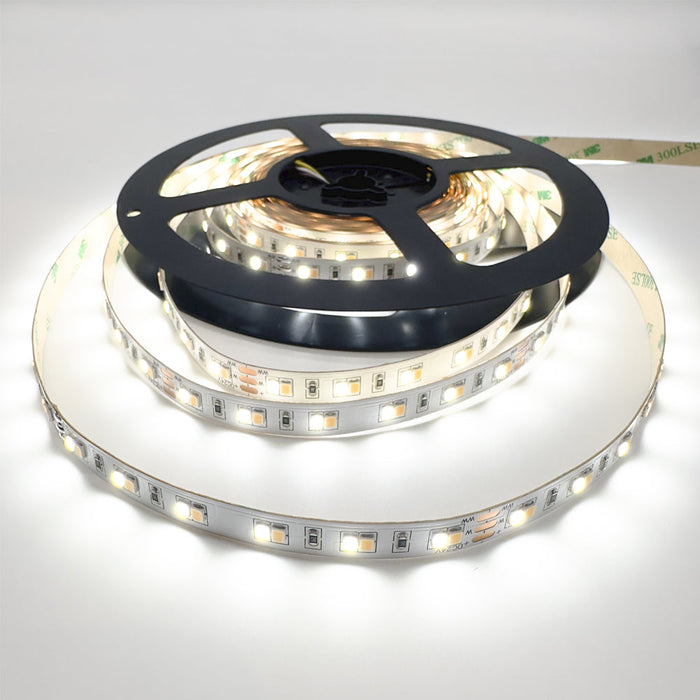 Tunable LED Strip, 10 W/m IP20 24V Tunable White 120 LEDs/m CRI>92 10 Metre