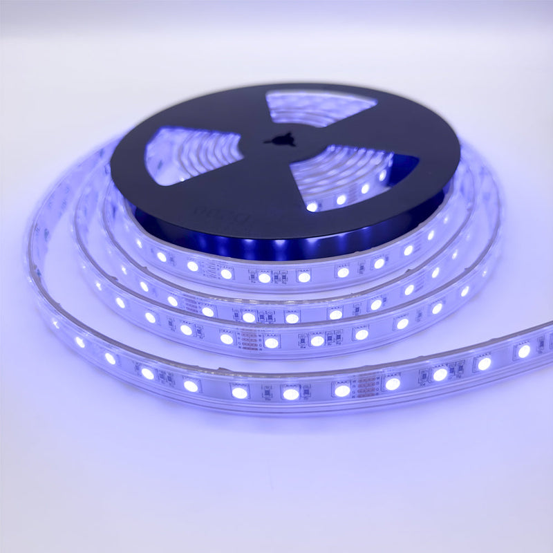 RGBW LED Strip, 20 W/m IP65 24V RGB + W (3000K) 60 LEDs/m 10 Metre