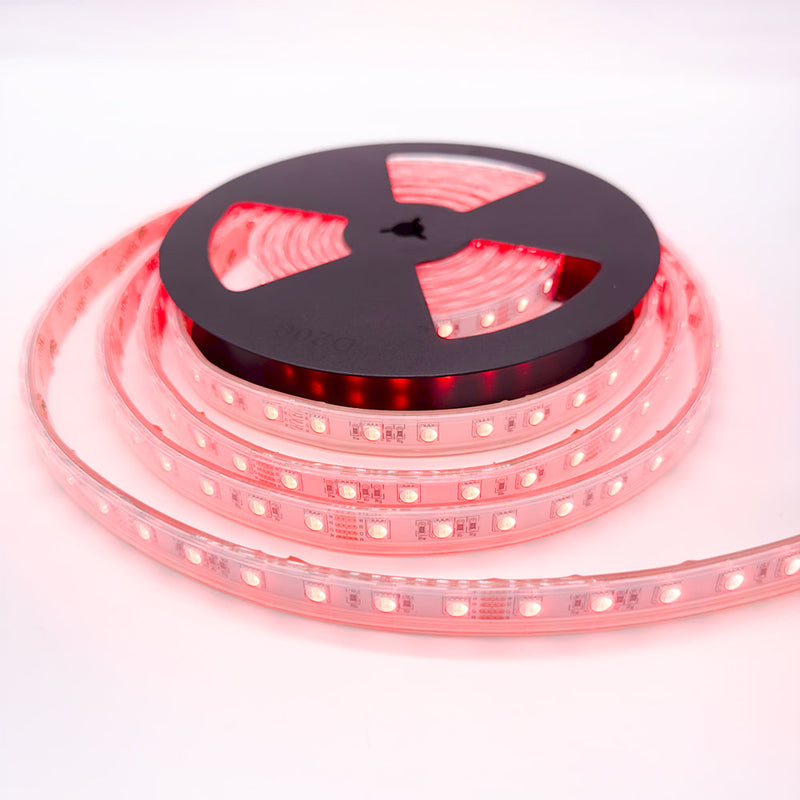 RGBW LED Strip, 20 W/m IP65 24V RGB + W (3000K) 60 LEDs/m 5 Metre