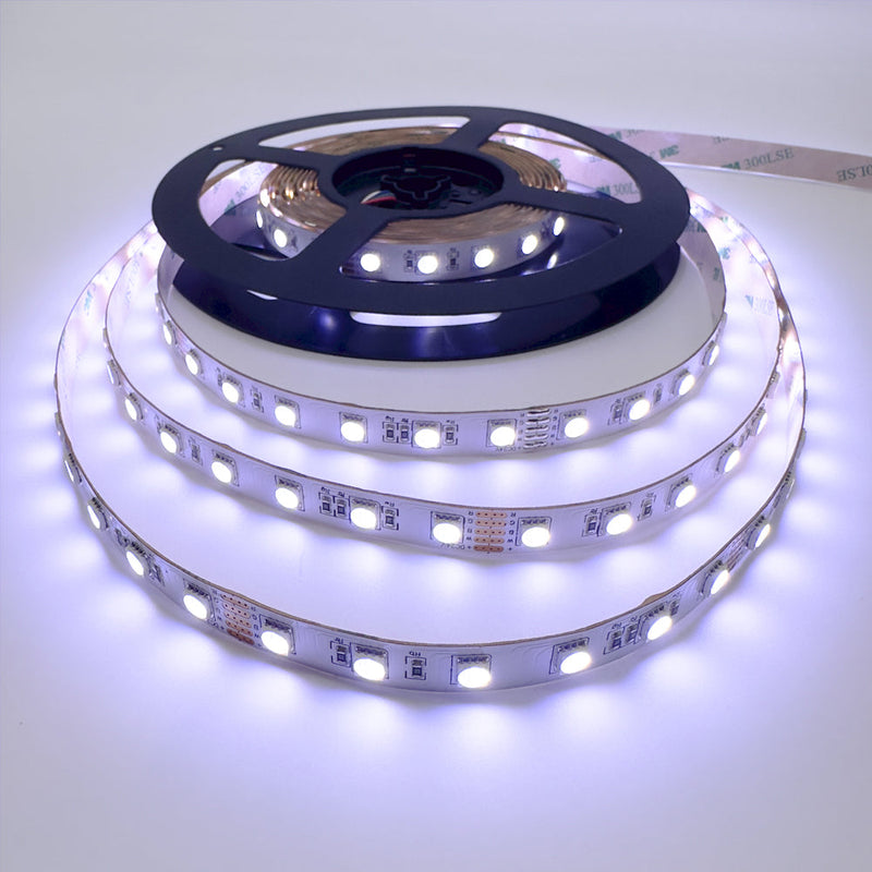RGBW LED Strip, 20 W/m IP20 24V RGB + W (4000K) 60 LEDs/m 50  Metre