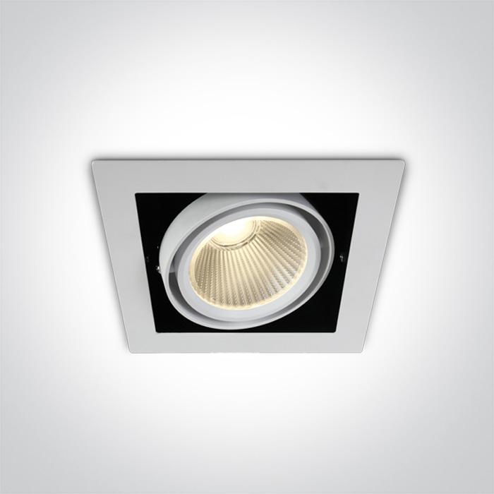 WHITE COB LED 30W WW 38deg 230V.