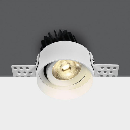 WHITE COB LED 12w WW 700mA 38deg TRIMLESS DARK LIGHT.