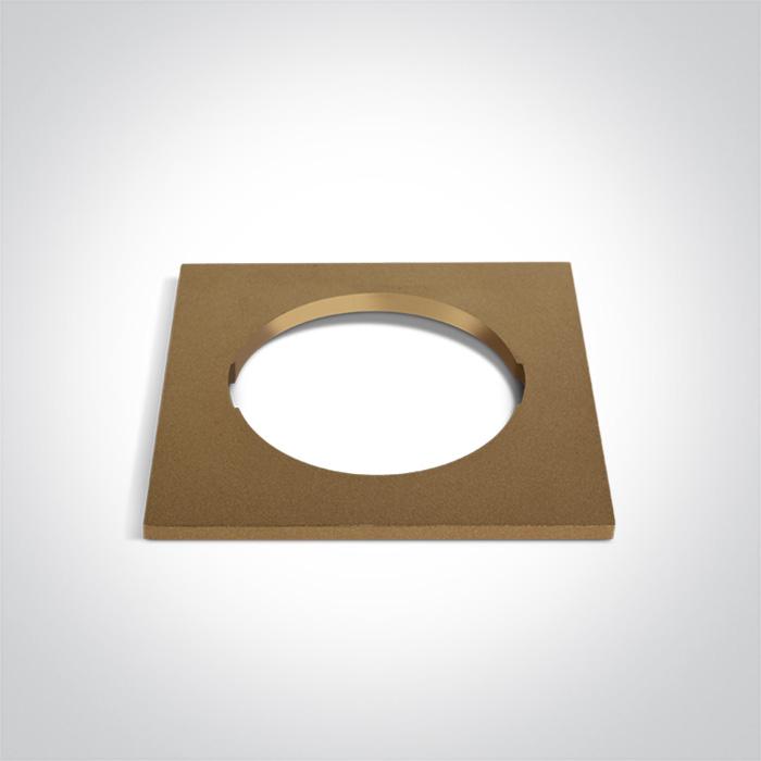 BRASS DECORATIVE BASE SQUARE FOR 10105H.