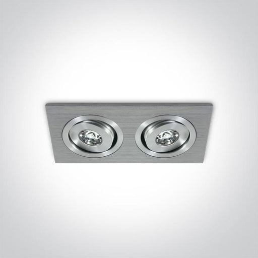 ALUMINIUM LED DL 2x1w 15d 350mA.