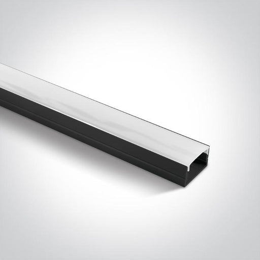 BLACK PROFILE 2m + PC opal diffuser.