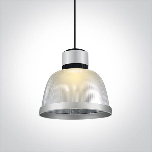 GREY PENDANT LED 30W WW 230V.