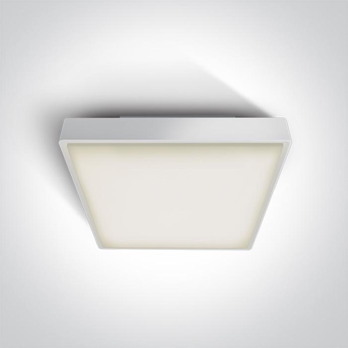 WHITE LED PLAFO 30w WW IP65 230v.