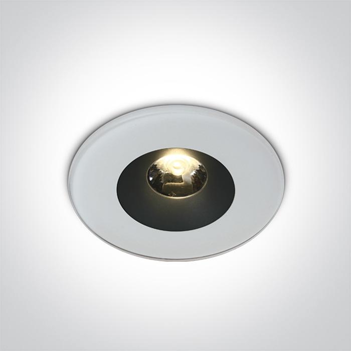 WHITE LED 6W WW 25deg IP65 100-240V.