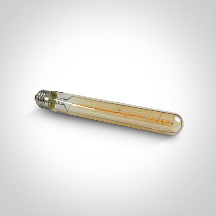 RETRO LED T28 5W AMBER E27 230V DIMMABLE.