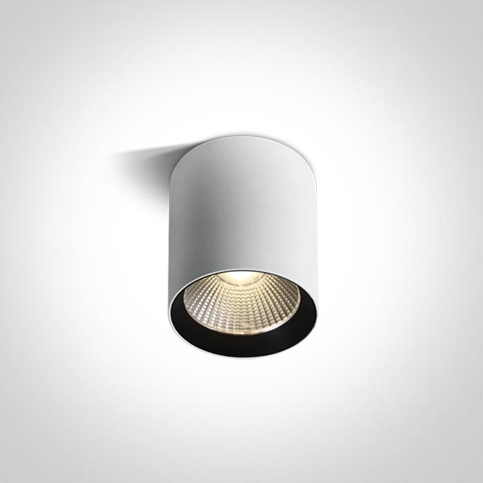 WHITE COB LED 15W WW IP65 230V DARK LIGHT.