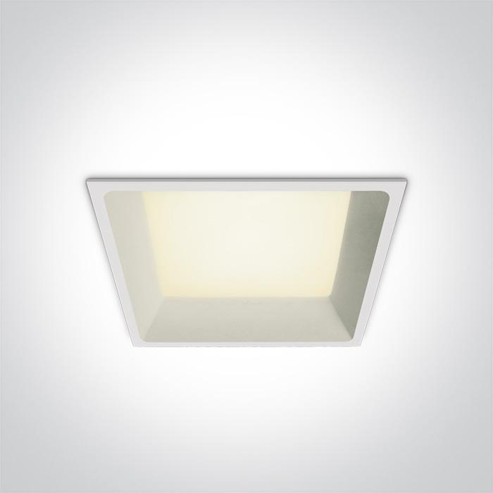 WHITE LED 22w CW IP20 230V 100deg DARK LIGHT.