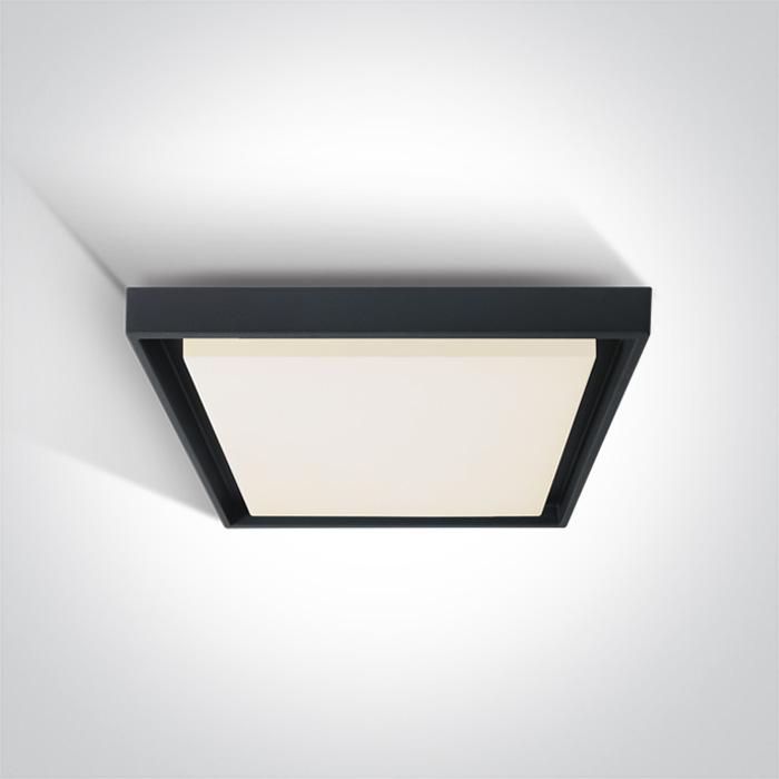 ANTHRACITE PLAFO LED 30W WW IP54 100-240V.