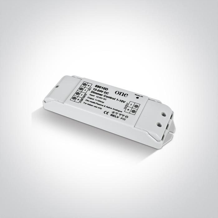 DIMMER CONTROL 1-10v 12-24v DC 1 CHANNEL 15A MAX.