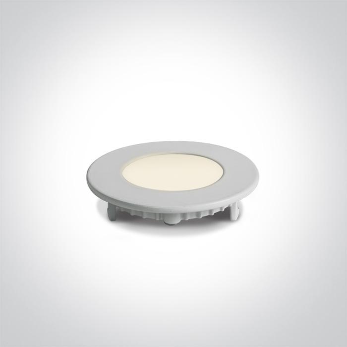 WHITE LED 3W CW IP40 230V.