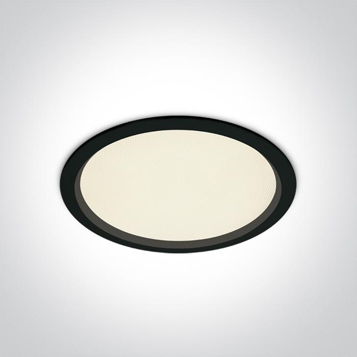 BLACK SMD LED UGR19 30W CW IP44 230V.