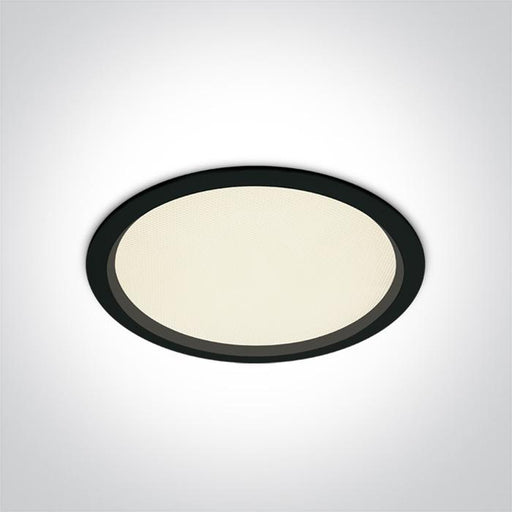 BLACK SMD LED UGR19 30W CW IP44 230V.