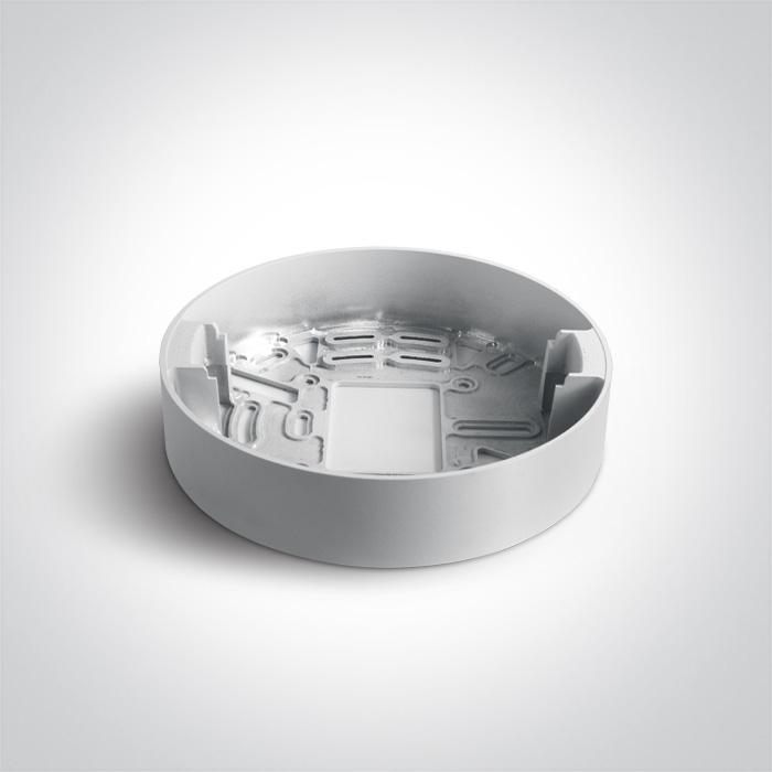 WHITE SURFACE BASE FOR 10115CF IP40.