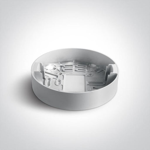 WHITE SURFACE BASE FOR 10115CF IP40.