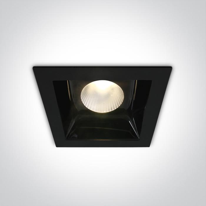 BLACK COB LED 30W WW 30deg 230V.