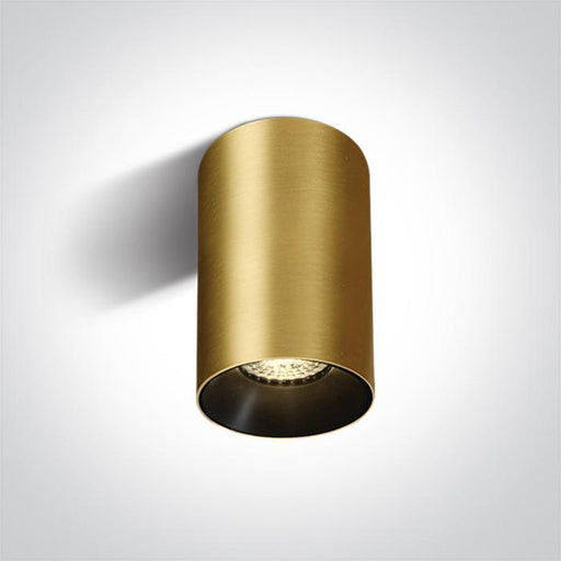 BRUSHED BRASS GU10 10w DARK LIGHT.