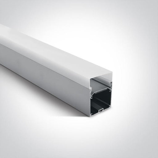 SURFACE PROFILE 2m FOR 40mm STRIPS + PC OPAL DIFF.