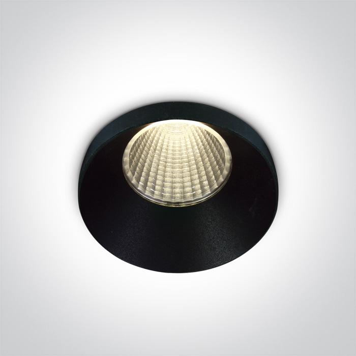 BLACK LED 12W WW 38deg IP20 700mA DARK LIGHT