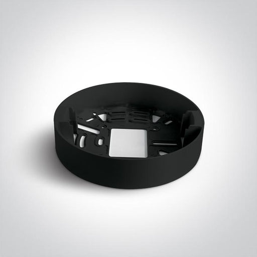 BLACK SURFACE BASE FOR 10115CF IP40.