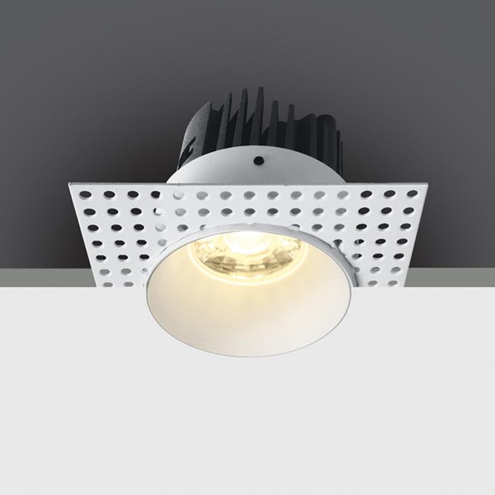 WHITE COB LED 7W WW 700mA 38deg IP54 TRIMLESS.