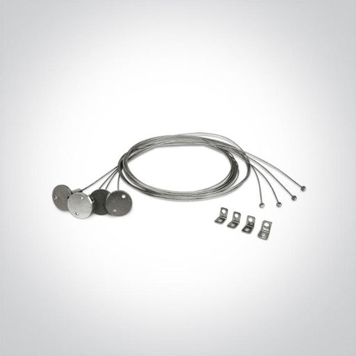 SUSPENSION KIT FOR LED PANELS.