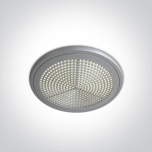 GREY LED 24w COOL WHITE 230v.
