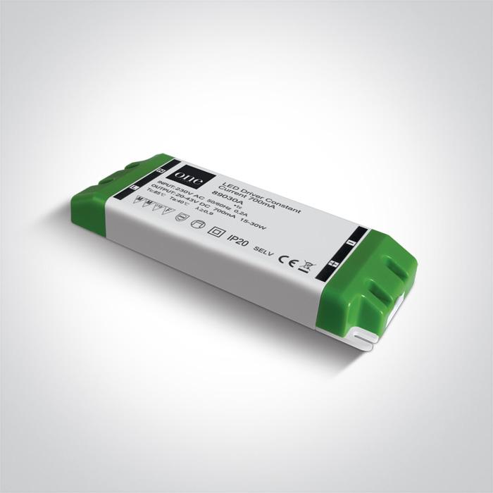 LED DRIVER 700mA 15-30w INPUT 230v.