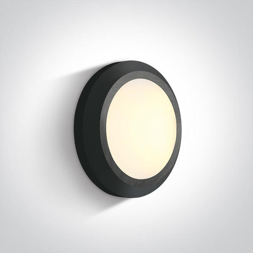 ANTHRACITE LED WALL LIGHT 3,5W WW IP65 230V.