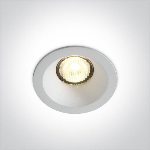 WHITE LED 7W WW 38deg IP65 700mA DARK LIGHT.