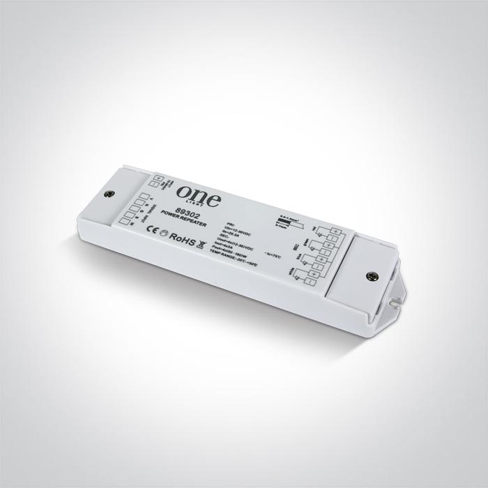DATA REPEATER 12-36V RGB+W 4ch x 5A.