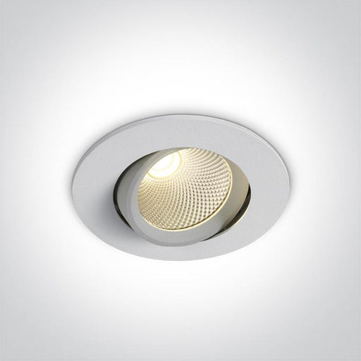 WHITE LED 7W WW 60deg 230V ADJUSTABLE.