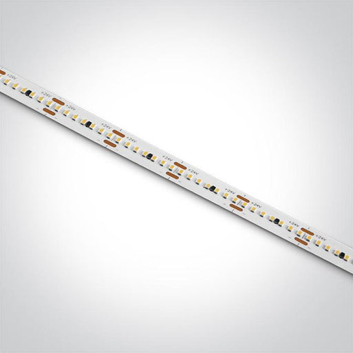 LED STRIP 24vDC CW 5m ROLL 24w/m IP20.