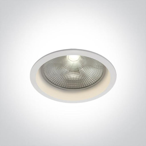 WHITE COB LED 15W WW + DRIVER 230V.